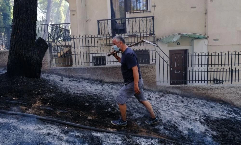 Φωτιές – Δορυφορικές εικόνες δείχνουν το μέγεθος της καταστροφής